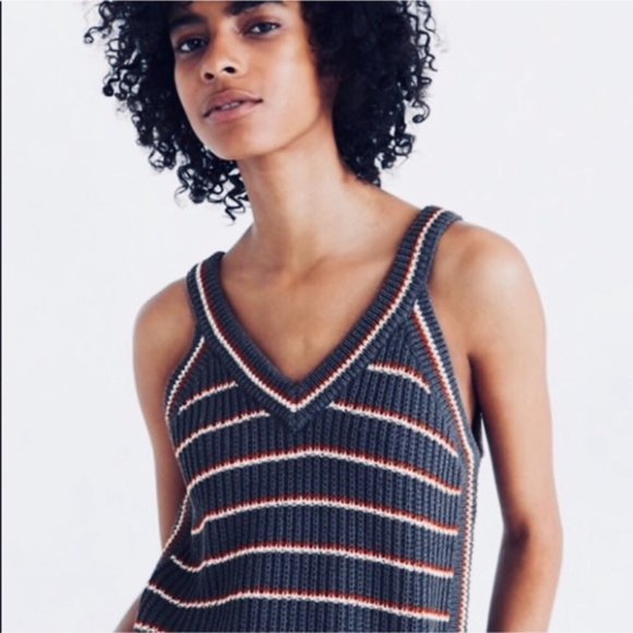 NWT Madewell Stockton Sweater Tank, sz XL - Picture 9 of 10